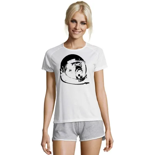Affe im Raumanzug Frauen T-Shirt
