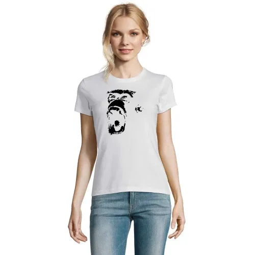 Affenschrei Frauen T-Shirt