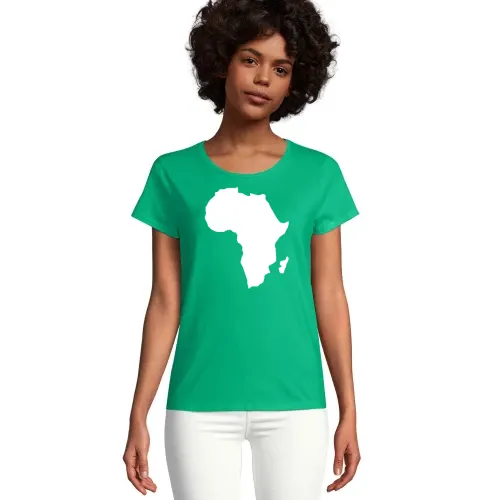 Afrika der schwarze Kontinent Frauen T-Shirt