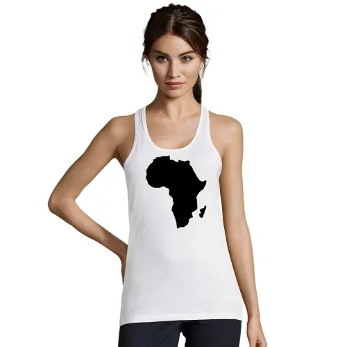 Afrika der schwarze Kontinent Frauen T-Shirt