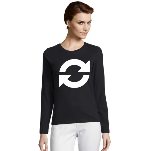 Aktualisieren Refresh Symbol Frauen T-Shirt