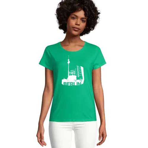 Alexanderplatz in Berlin Frauen T-Shirt
