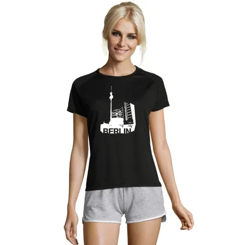 Alexanderplatz in Berlin Frauen T-Shirt
