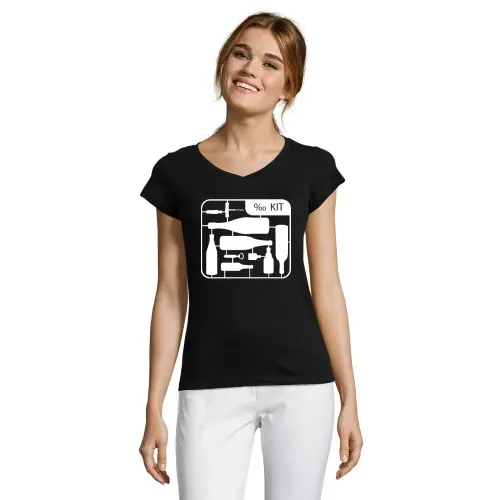 Alkohol Flaschen Kit Frauen T-Shirt