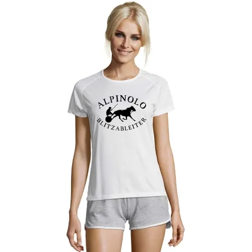 Alpinolo auf Blitzableiter T-Shirt Frauen Sporty