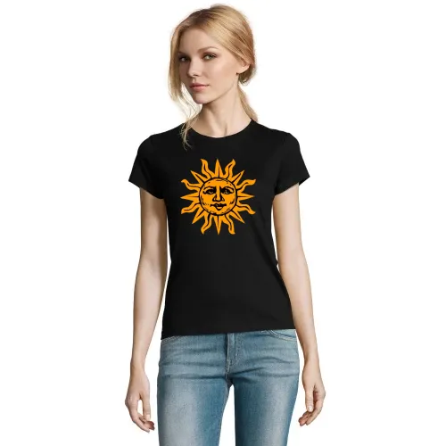 alte Sonne T-Shirt Frauen Imperial