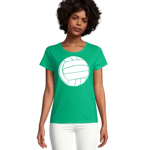 Alter Fußball  aus Leder Frauen T-Shirt