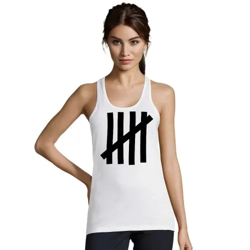 Anstreich Striche als Zaun Frauen T-Shirt