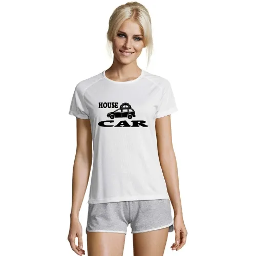 Auto Camping Dachzelt - Frauen T-Shirt