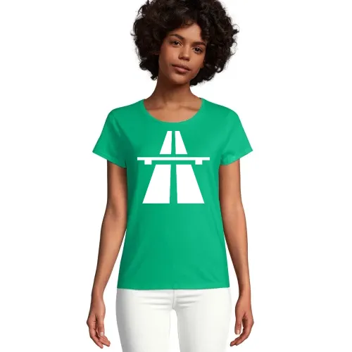 Autobahn Symbol Frauen T-Shirt