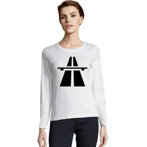 Autobahn Symbol Frauen T-Shirt