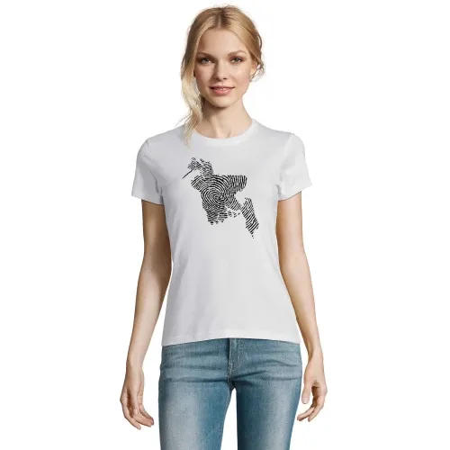 Bangladesch Fingerabdruck T-Shirt Frauen Imperial