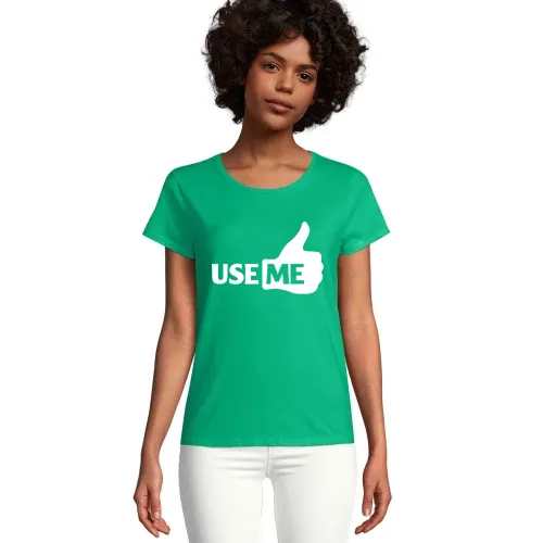 benutz mich mit like Daumen Frauen T-Shirt