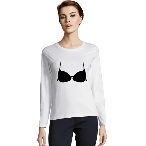 BH Umriss T-Shirt Frauen Imperial LSL