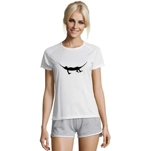 Bier trinken in Hängematte Frauen T-Shirt