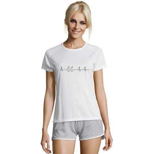 Bierflaschen Herzschlag Frauen T-Shirt