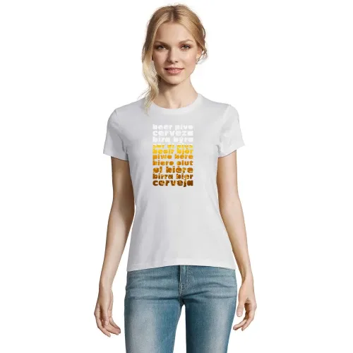 Biersprache im Glas T-Shirt