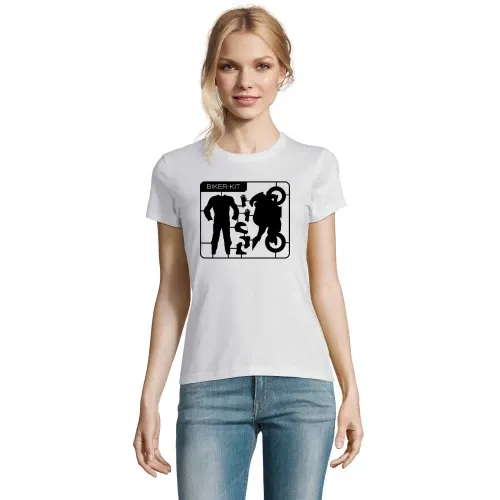 Biker Motorrad Kit Frauen T-Shirt