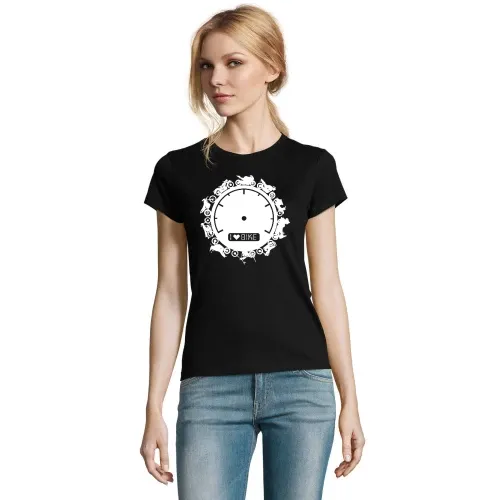 Bikerkreis mit Tachometer T-Shirt