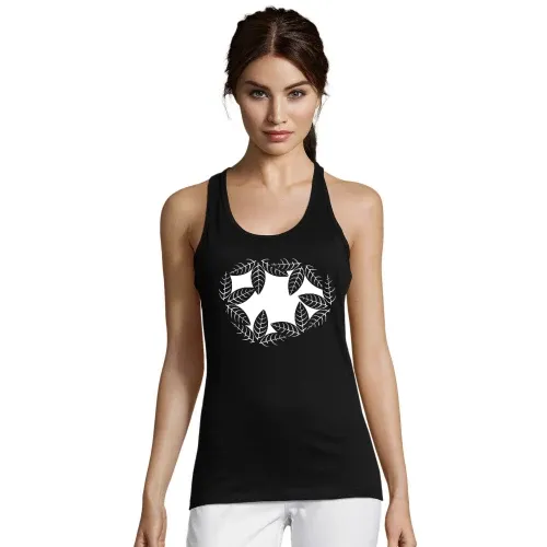 Blätterloch im Dschungel Frauen T-Shirt