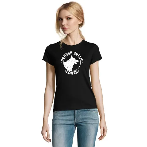Border Collie Lover Hundewappen Geschenkidee T-Shirt
