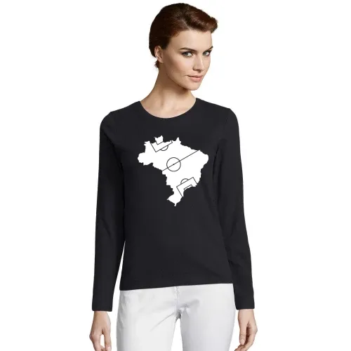 Brasilien Fußballfeld Frauen T-Shirt