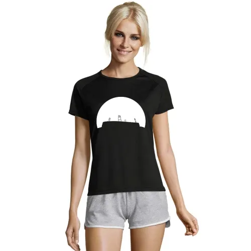 Bremen Fussballstadion im Sonnenuntergang Frauen T-Shirt