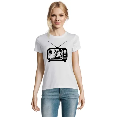 Bruderkuss Breschnew Honecker Frauen T-Shirt