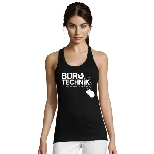 Bürotechnik ist kein Verbrechen Frauen T-Shirt