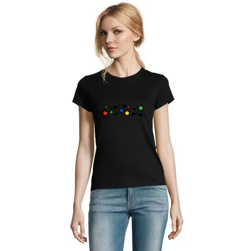 buntes Universum T-Shirt