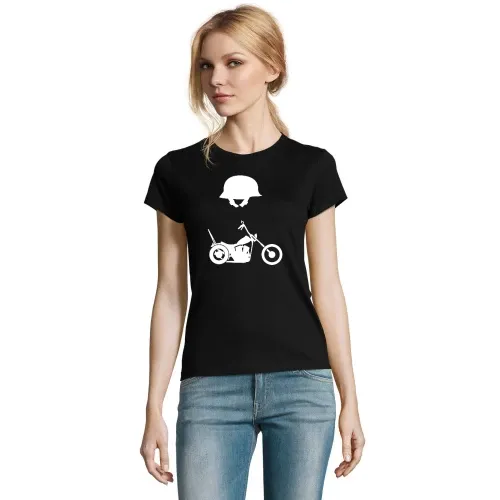Chopper und Helm T-Shirt