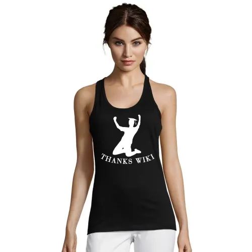 College Abschluss Jubel Thanks Wiki Frauen T-Shirt