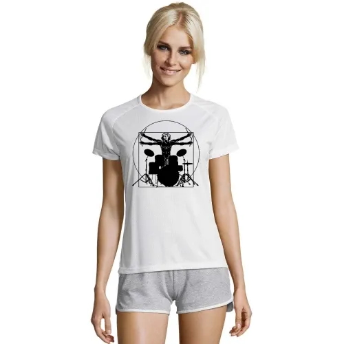 Da Vinci Schlagzeug Frauen T-Shirt