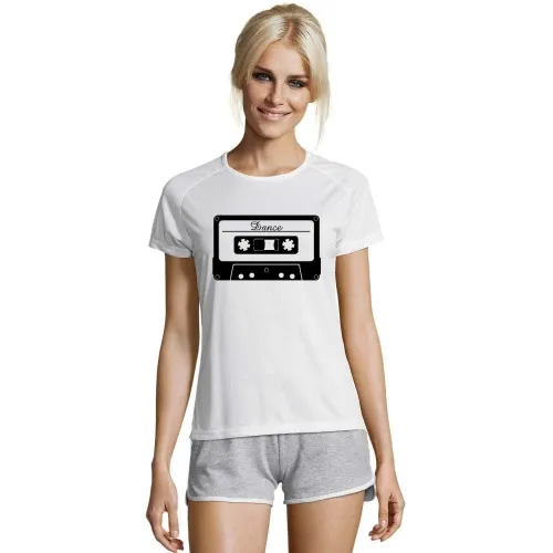 Dance Musik Kassette Frauen T-Shirt