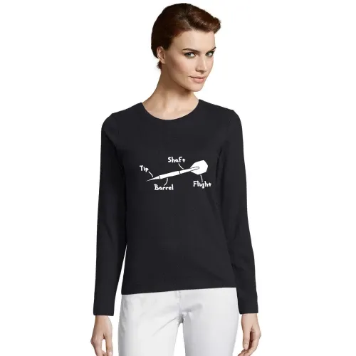 Dartpfeil Beschreibung Handmade Frauen T-Shirt