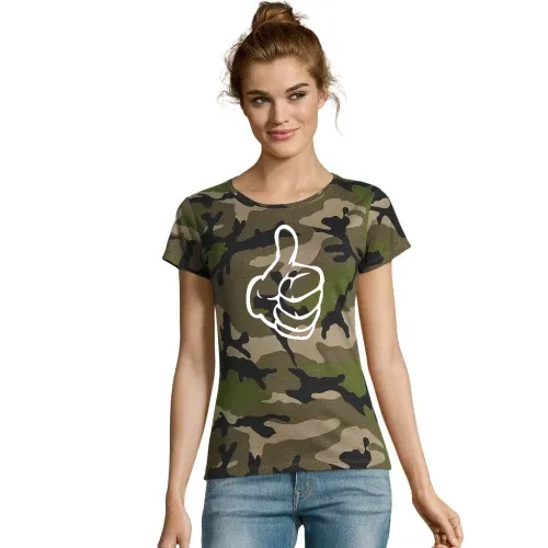Daumen aus Faust Frauen T-Shirt