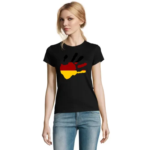 Deutschland Hand aufs Herz T-Shirt