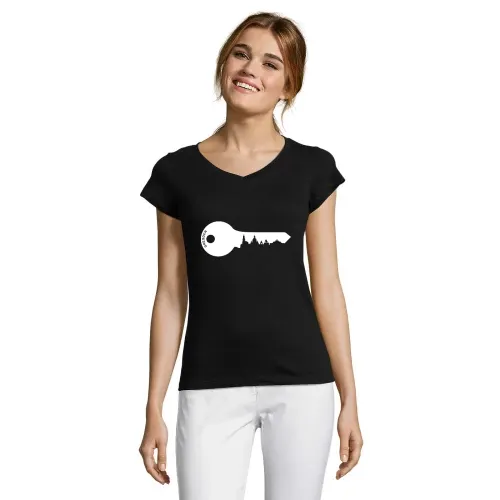 Dresden Schlüssel Frauen T-Shirt