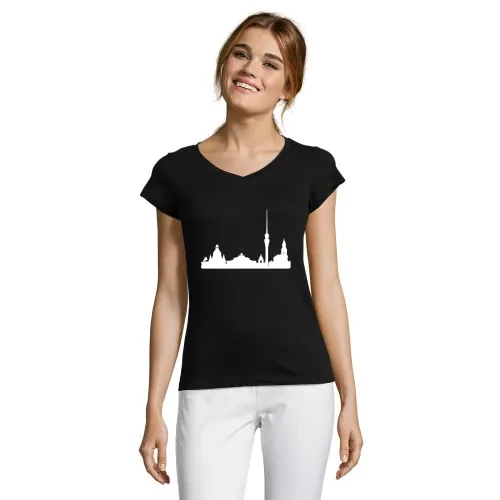 Dresden Skyline Frauen T-Shirt