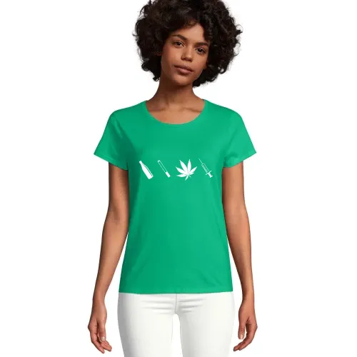 Drogen Evolution Frauen T-Shirt