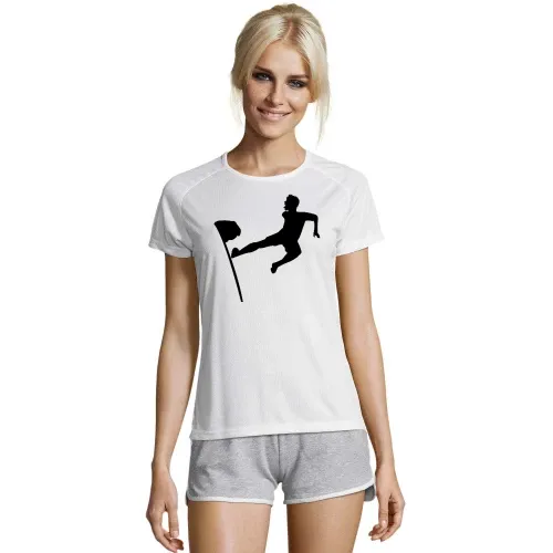 Eckfahnensprung Frauen T-Shirt
