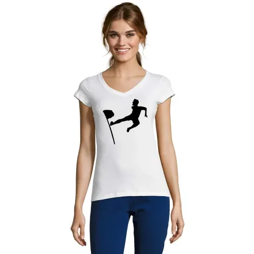 Eckfahnensprung Frauen T-Shirt