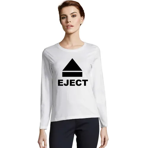 Eject Kassetten auswerfen Frauen T-Shirt