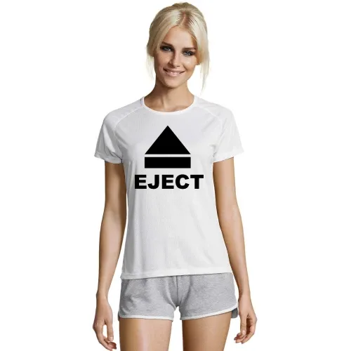 Eject Kassetten auswerfen T-Shirt Frauen Sporty