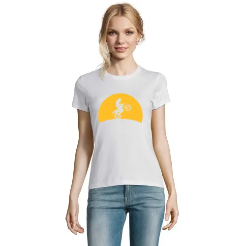 Enduro Cross im Sonneuntergang T-Shirt
