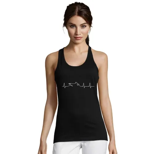 Enduro Herzschlag Frauen T-Shirt