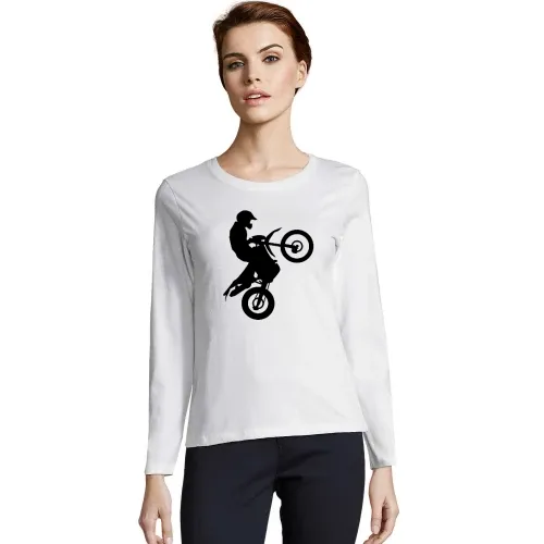 Enduro Sprung Frauen T-Shirt
