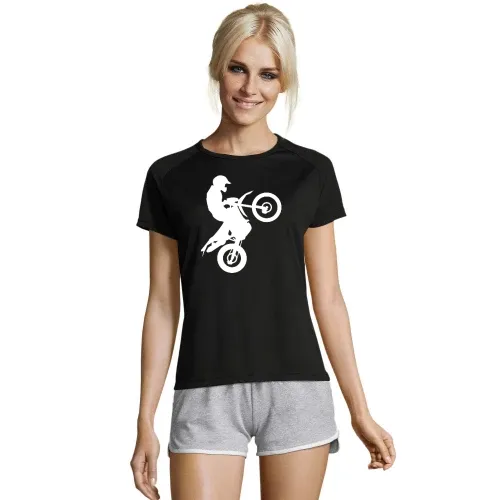 Enduro Sprung Frauen T-Shirt