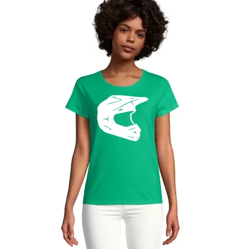 Endurohelm Frauen T-Shirt