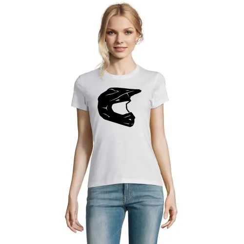 Endurohelm Frauen T-Shirt